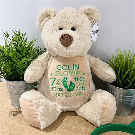 personalized teddy bear for baby|More.